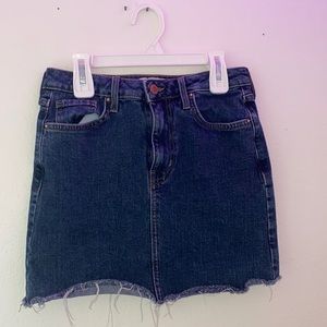 forever 21 jean skirt